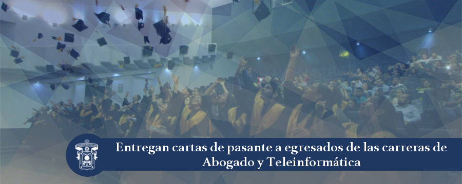 Banner: Acto académico Abogado y Teleinformática