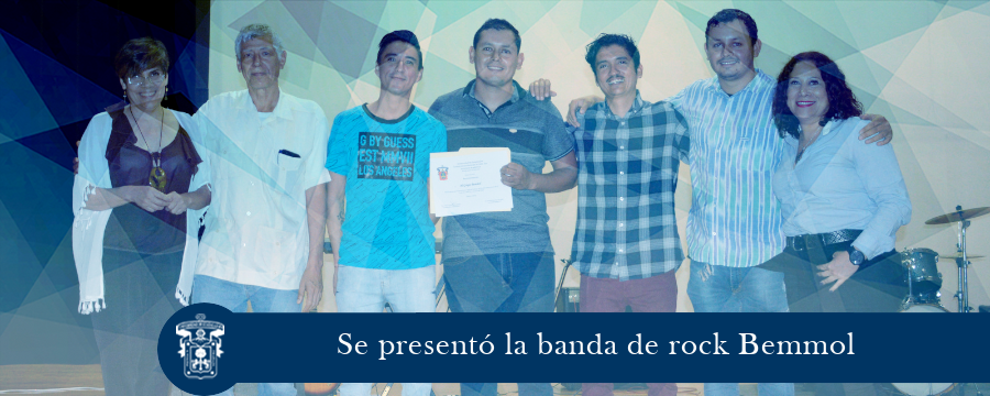 Se presentó la banda de rock Bemmol