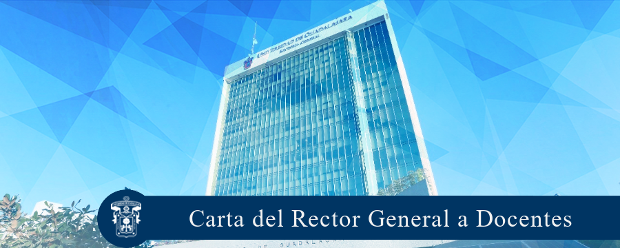 Carta del Rector General a Docentes