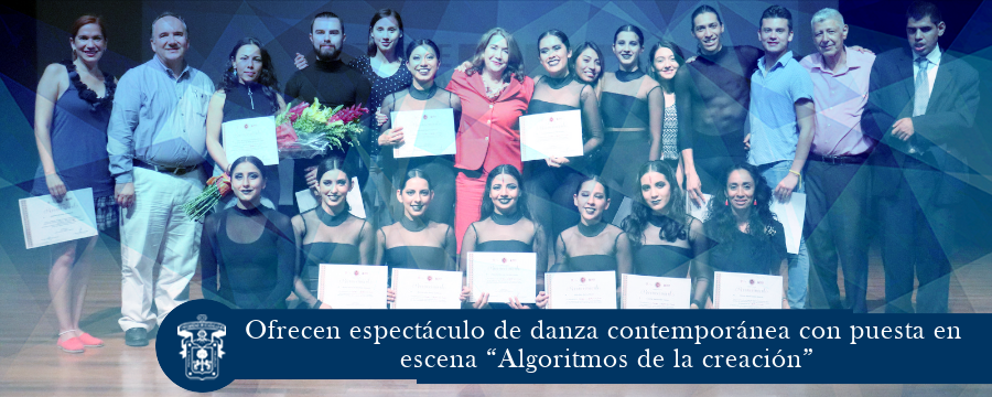 Ofrecen espectáculo de danza contemporánea “Algoritmos de la creación”