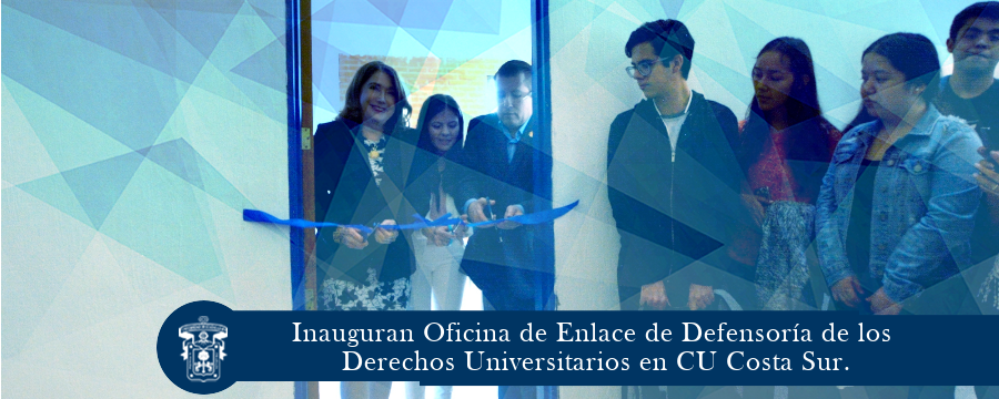 Inauguran Oficina de Defensoría de los Derechos en CU Costa Sur