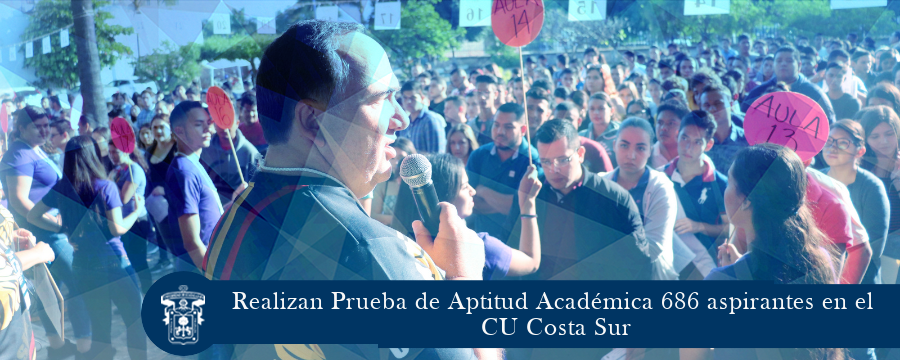 Realizan Prueba de Aptitud Académica en el CUCSUR