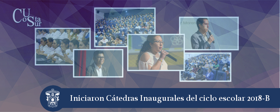 Banner: Cátedras inaugurales