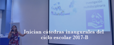 Banner: Cátedras inaugurales