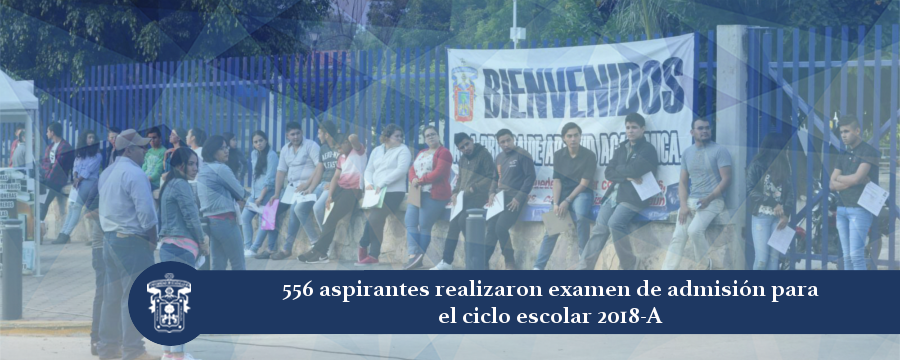 Banner: Examen de Admisión 2018-A