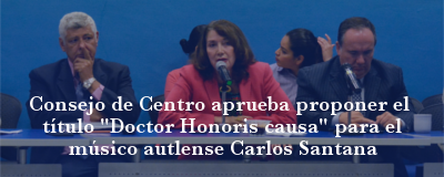 Banner: Honoris causa