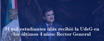 Banner: Informe Rector General