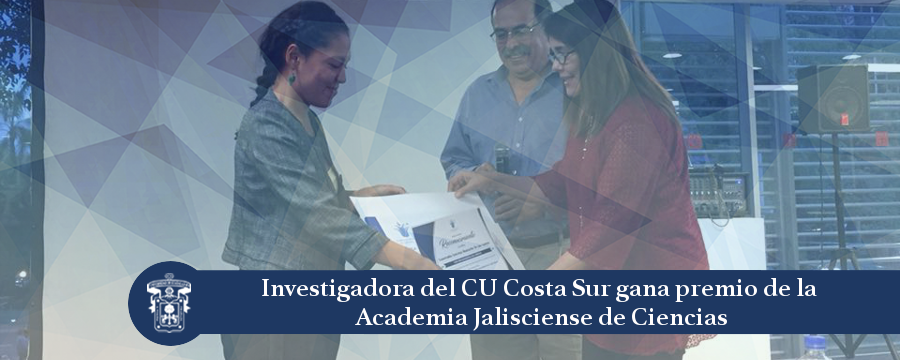 Banner: Investigadora gana premio