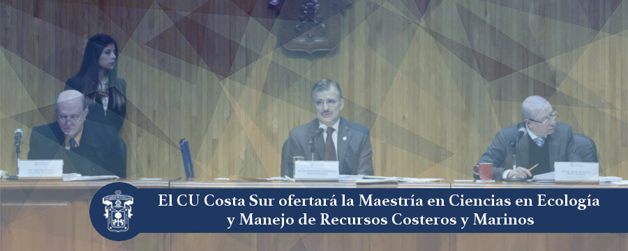 Banner: Maestría en Ciencias en Ecología y Manejo de Recursos Costeros y Marinos