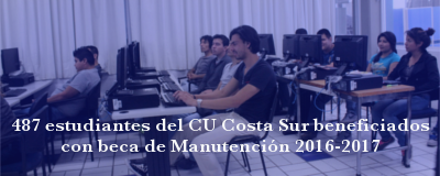 Nota: Estudiantes beneficiados con el programa de manutención