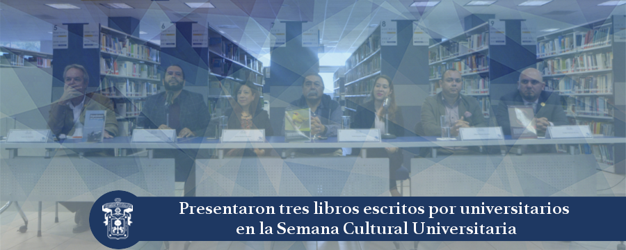 Banner: Presentación 3 libros