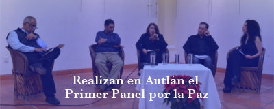 Nota: Panel por la paz