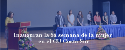 Banner: Inauguración Semana de la Mujer