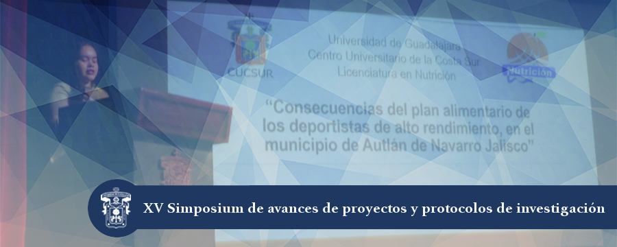 Banner: Simposium de avances de investigación