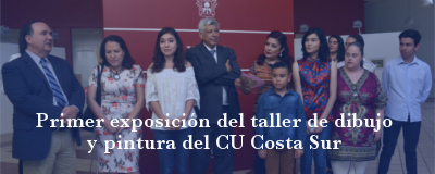 Banner: Primer exposición pictórica