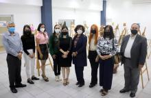 Realizan exposición de pintura de alumnos de la Lic. en Artes del CUCSur