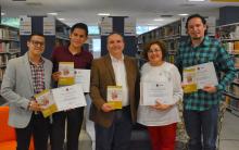 Presentaron en la biblioteca Antonio Alatorre el libro Carmesí, rojo profundo