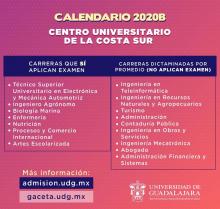 En el CU Costa Sur siete programas educativos sí aplicarán examen de admisión 