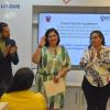 Realizan Taller de producción y comercialización de productos y servicios para mujeres emprendedoras.