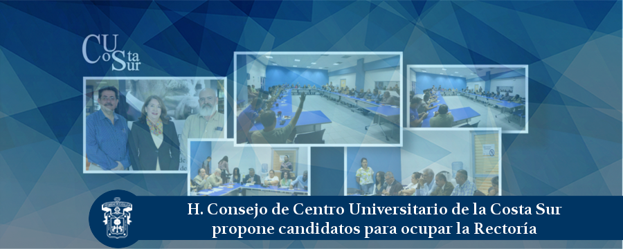 Banner: Candidatos a rectoría