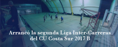 Banner: Liga intercarreras