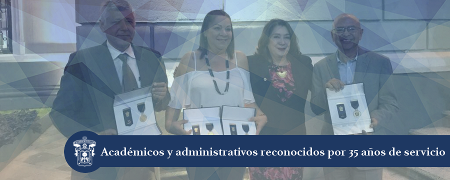 Banner: Reconocimiento a académicos y administrativos del CU Costa Sur